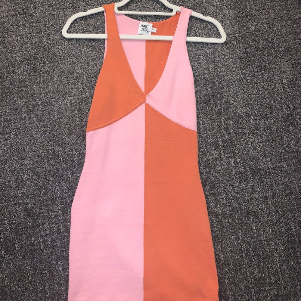 Sienna mini dress pink/ princess polly/ small-medium